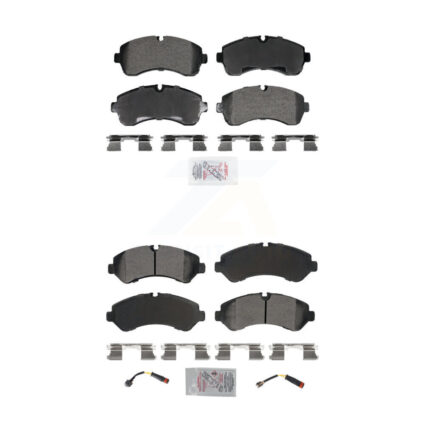 Front Rear Semi-Metallic Disc Brake Pads Kit For Mercedes-Benz Sprinter 3500 4500 3500XD KNF-101981