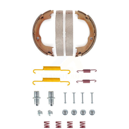 Rear Parking Brake Shoes With Hardware Kit For 2012-2017 Chevrolet Equinox GMC Terrain KNH-100044