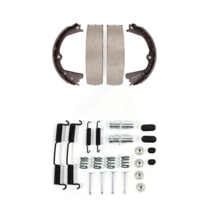 Rear Parking Brake Shoes With Hardware Kit For Ford E-350 Super Duty E-250 E-150 E-450 KNH-100045