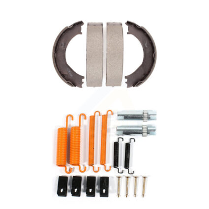 Rear Parking Brake Shoes With Hardware Kit For Ford F-350 Super Duty F-250 Excursion KNH-100086