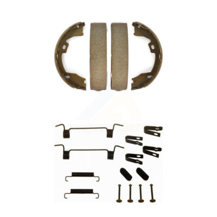 Rear Parking Brake Shoes With Hardware Kit For 2011-2012 Ford F-350 Super Duty F-250 KNH-100100