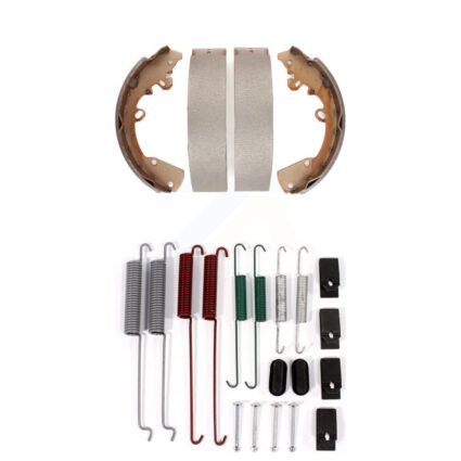 Rear Drum Brake Shoes With Hardware Kit For Dakota Dodge Ram Mitsubishi Raider KNH-100201