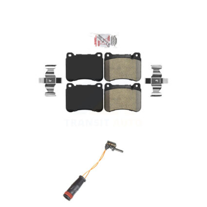 Front Ceramic Disc Brake Pads & Wear Sensor Kit For Mercedes-Benz SLK350 C230 C320 SLK300 KNW-100532