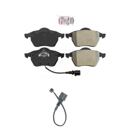 Front Ceramic Disc Brake Pads And Extra Wear Sensors Kit For Audi TT Quattro KNW-100551
