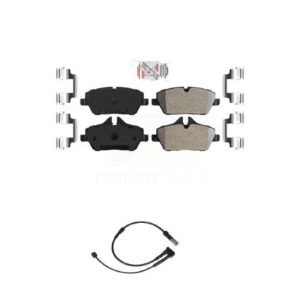 Front Ceramic Disc Brake Pads And Wear Sensors Kit For Mini Cooper KNW-100566