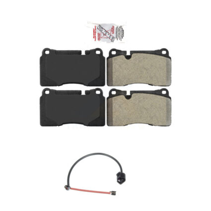 Front Ceramic Disc Brake Pads And Wear Sensors Kit For Audi TT RS Quattro KNW-100571