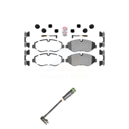 Front Ceramic Disc Brake Pad Extra Wear Sensor Kit For Mercedes-Benz Sprinter 2500 Metris KNW-100581