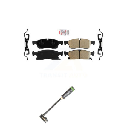 Front Ceramic Disc Brake Pads Wear Sensor Kit For Mercedes-Benz GLE400 GL350 GLS450 GL450 KNW-100598