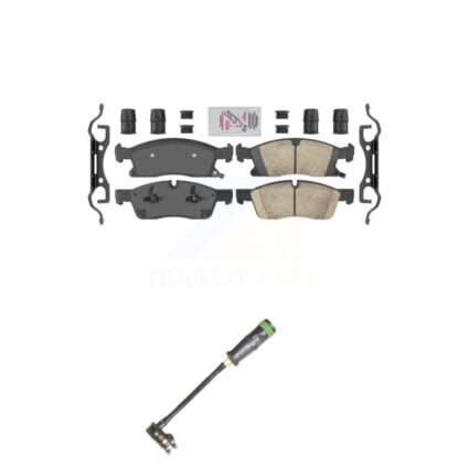 Front Ceramic Disc Brake Pads Wear Sensor Kit For Mercedes-Benz GLE400 GL350 GLS450 GL450 KNW-100599
