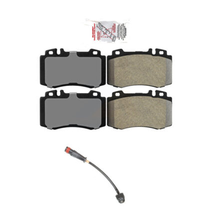 Front Ceramic Disc Brake Pads And Wear Sensors Kit For Mercedes-Benz SL500 SLK55 AMG KNW-100602