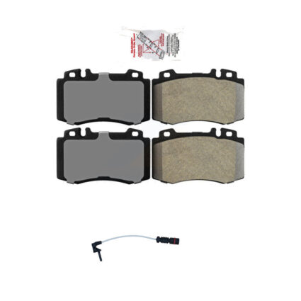 Front Ceramic Disc Brake Pads And Wear Sensors Kit For Mercedes-Benz ML500 ML55 AMG KNW-100603
