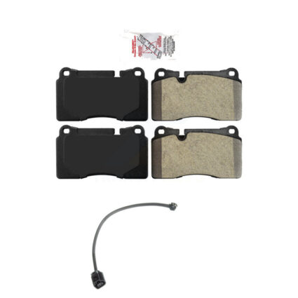 Front Ceramic Disc Brake Pads And Wear Sensors Kit For Volkswagen Touareg KNW-100614