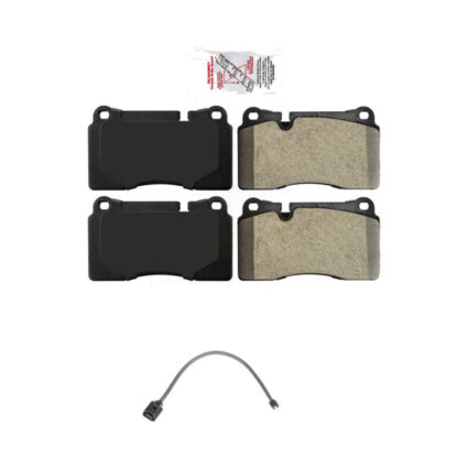 Front Ceramic Disc Brake Pads And Wear Sensors Kit For Volkswagen Touareg KNW-100615