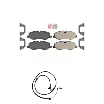 Front Ceramic Disc Brake Pads And Wear Sensors Kit For Land Rover Range Sport KNW-100621
