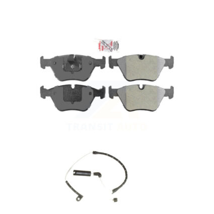 Front Ceramic Disc Brake Pads And Wear Sensors Kit For BMW Z4 KNW-100625