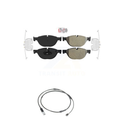 Front Ceramic Brake Pads Wear Sensor Kit For BMW 650i xDrive Gran Coupe 550i 750i 535i GT KNW-100632