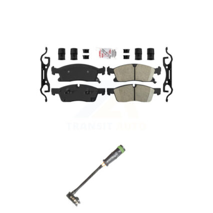 Front Ceramic Disc Brake Pads And Wear Sensors Kit For Mercedes-Benz GLE400 GL350 GL450 KNW-100637