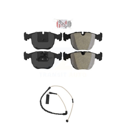 Front Ceramic Disc Brake Pads And Wear Sensors Kit For Land Rover Range KNW-100641