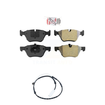 Front Ceramic Disc Brake Pads And Wear Sensors Kit For 2012 BMW X1 xDrive28i KNW-100662