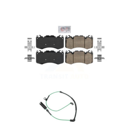 Front Ceramic Disc Brake Pads And Wear Sensors Kit For Land Rover Range KNW-100684