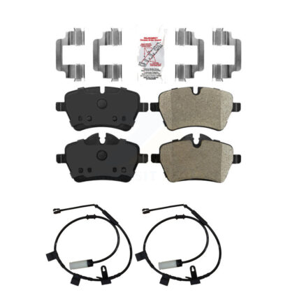 Front Ceramic Brake Pad & Wear Sensor Kit For Mini Cooper With 294mm Diameter Rotor KNW-100701