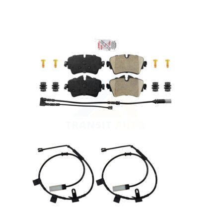 Front Ceramic Disc Brake Pads And Extra Wear Sensors Kit For 2015 Mini Cooper 1.6L KNW-100703