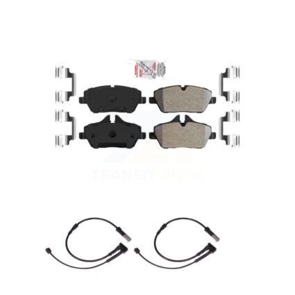 Front Ceramic Disc Brake Pads And Wear Sensors Kit For Mini Cooper KNW-100707