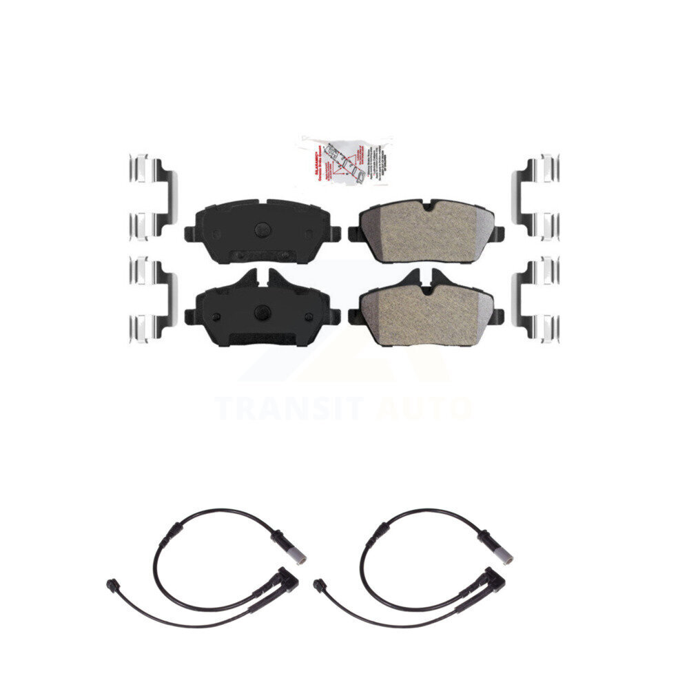 Front Ceramic Disc Brake Pads And Wear Sensors Kit For Mini Cooper KNW-100707