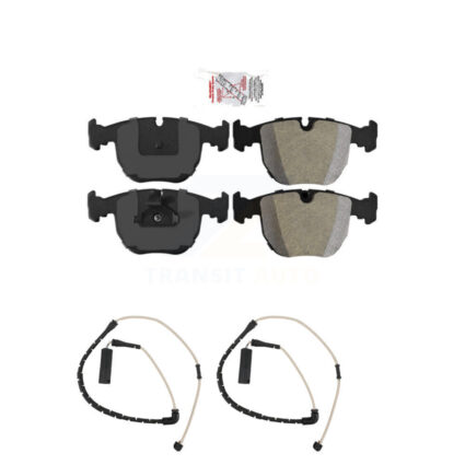 Front Ceramic Disc Brake Pads And Wear Sensors Kit For Land Rover Range KNW-100710