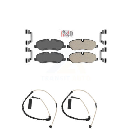 Front Ceramic Disc Brake Pads And Wear Sensors Kit For Land Rover Range KNW-100711