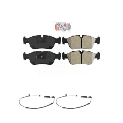 Front Ceramic Brake Pads Wear Sensor Kit For BMW Z4 325i 325Ci 320i 323i 328i 323Ci 328Ci KNW-100733