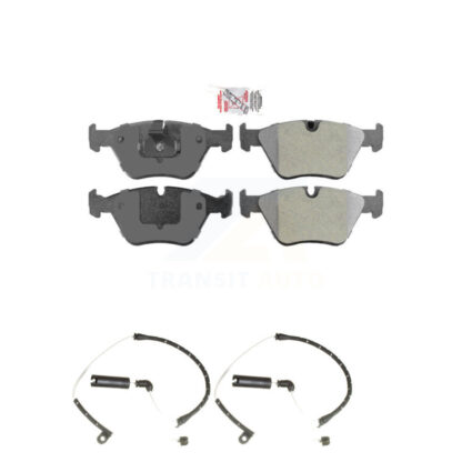 Front Ceramic Disc Brake Pads And Wear Sensors Kit For BMW Z4 KNW-100734