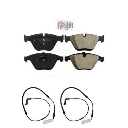 Front Ceramic Disc Brake Pad And Wear Sensor Kit For BMW 750i 750Li 745i 745Li 760Li 760i KNW-100769