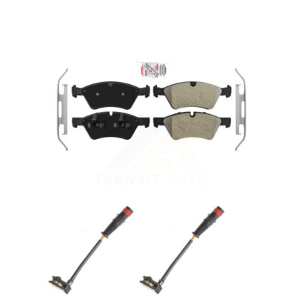 Front Ceramic Brake Pad Wear Sensor Kit For Mercedes-Benz ML350 R350 GL450 ML500 R500 G55 KNW-100776