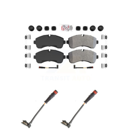 Front Ceramic Brake Pad & Extra Wear Sensor Kit For Mercedes-Benz Sprinter 2500 3500 4500 KNW-100777