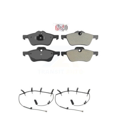 Front Ceramic Brake Pad & Wear Sensor Kit For Mini Cooper With 276mm Diameter Rotor KNW-100779