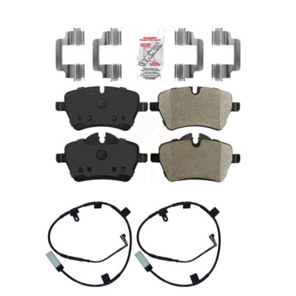 Front Ceramic Brake Pad & Wear Sensor Kit For Mini Cooper With 294mm Diameter Rotor KNW-100781