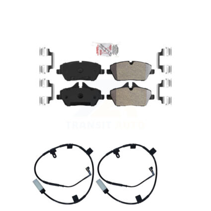 Front Ceramic Brake Pad & Wear Sensor Kit For Mini Cooper With 280mm Diameter Rotor KNW-100782