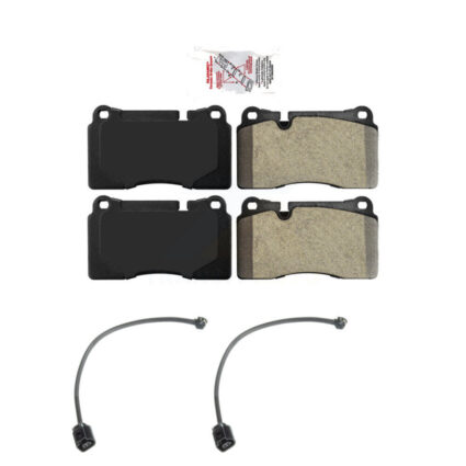 Front Ceramic Disc Brake Pads And Wear Sensors Kit For Volkswagen Touareg KNW-100794
