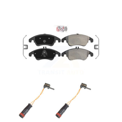 Front Ceramic Brake Pad & Wear Sensor Kit For Mercedes-Benz C300 E350 C350 E550 E250 E400 KNW-100798