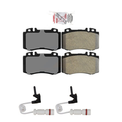 Front Ceramic Disc Brake Pads And Wear Sensors Kit For Mercedes-Benz ML500 ML430 ML55 AMG KNW-100814