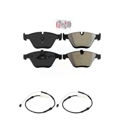 Front Ceramic Disc Brake Pads And Wear Sensors Kit For BMW 328i xDrive 335i KNW-100817