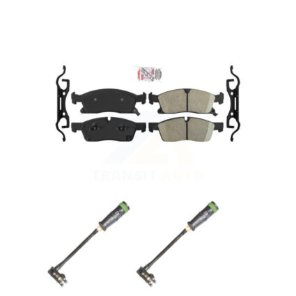 Front Ceramic Disc Brake Pads And Wear Sensors Kit For Mercedes-Benz GLE400 GL350 GL450 KNW-100828