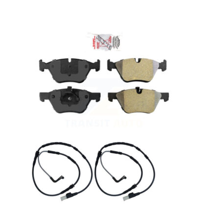 Front Ceramic Disc Brake Pads And Wear Sensors Kit For BMW Z4 KNW-100834