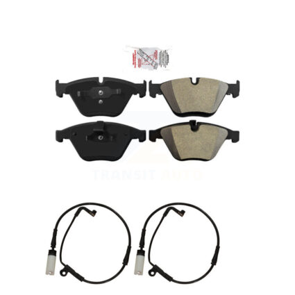 Front Ceramic Disc Brake Pad Wear Sensor Kit For BMW 530i 528i xDrive 525i 535i 550i 545i KNW-100841