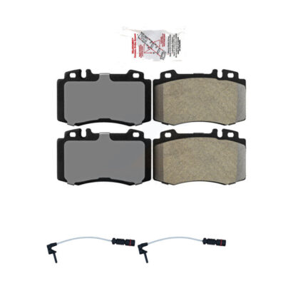 Front Ceramic Disc Brake Pads And Wear Sensors Kit For Mercedes-Benz ML500 ML55 AMG KNW-100844