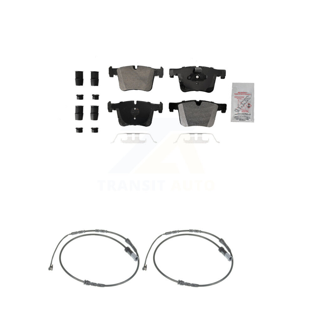Front Ceramic Disc Brake Pads And Wear Sensors Kit For BMW X3 X4 KNW-100846