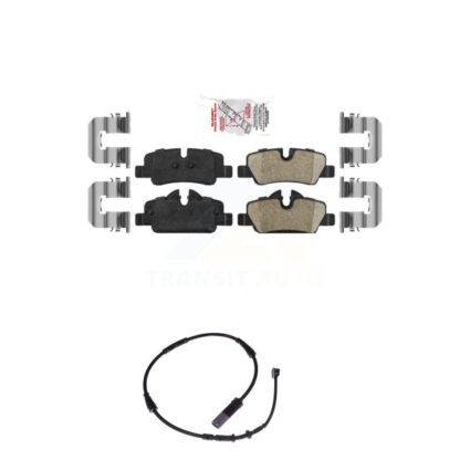 Rear Ceramic Disc Brake Pads And Wear Sensors Kit For Mini Cooper KNW-100872