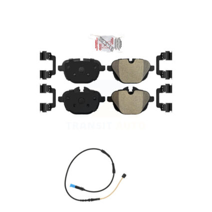 Rear Ceramic Disc Brake Pads And Wear Sensors Kit For BMW X4 KNW-100881