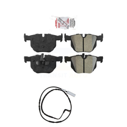 Rear Ceramic Disc Brake Pad And Wear Sensor Kit For BMW 335i xDrive 335xi 330i 330xi 335d KNW-100887